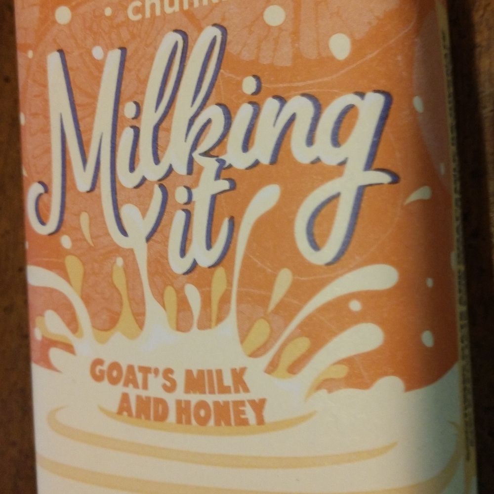 Milking it chunk bar